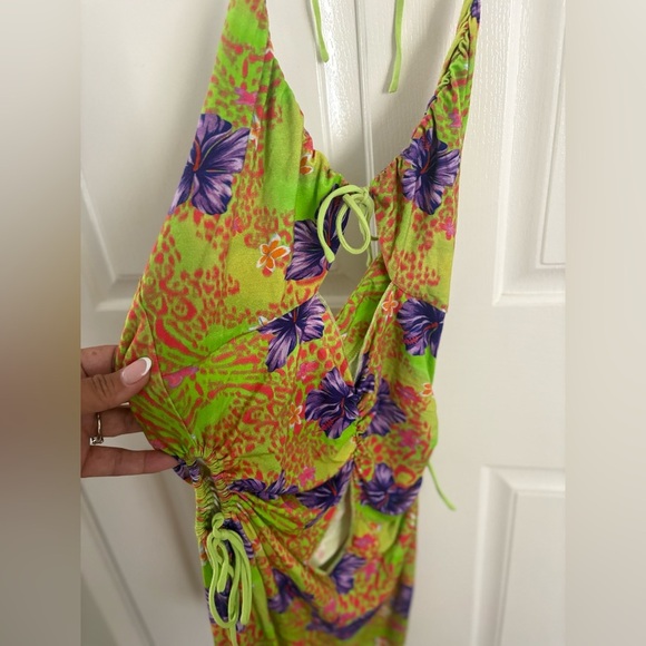 I.Am.Gia Havana mini dress size Medium in Green - Picture 3 of 4